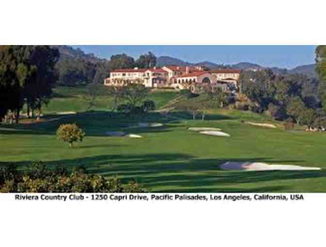 Golf For 3 at Riviera Country Club
