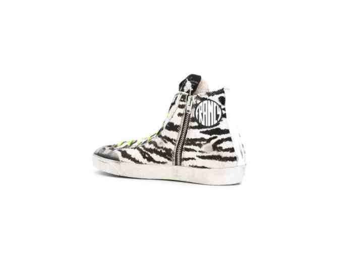 Golden Goose Deluxe Brand - Zebra Francy Sneakers, Size 40 IT