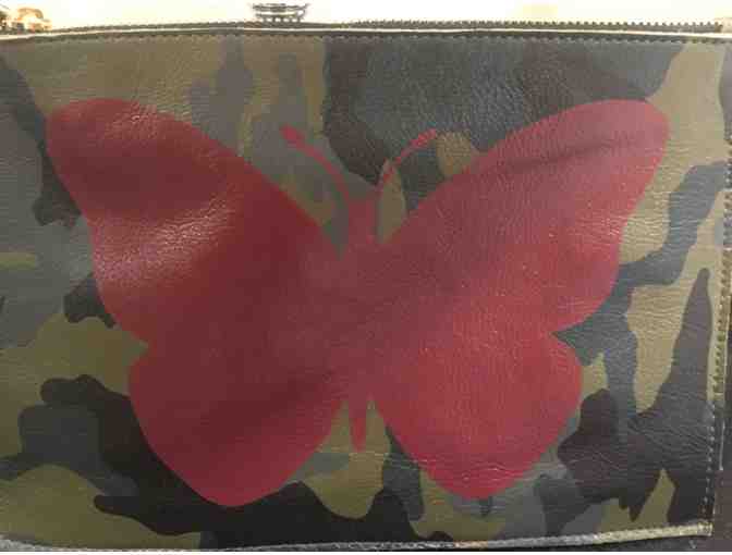 Camo Leather Pouch from Not Rational