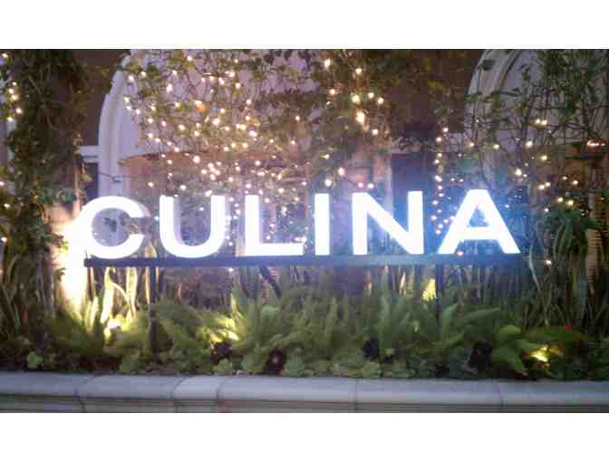 Dinner for 4 in Culina Restaurant at The Four Seasons