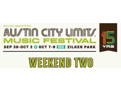 One 3-Day Pass To ACL Festival, Weekend 2 (October 7 - 9)
