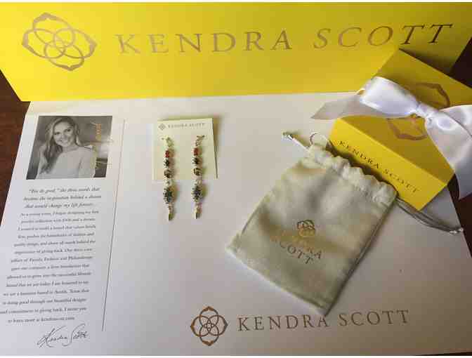 Kendra Scott Leandra Shoulder Duster Earring-New and in Gift Box