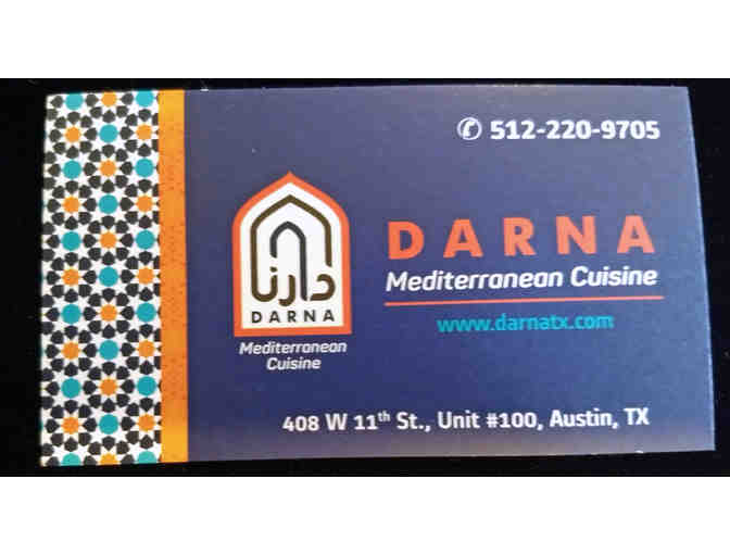 Darna Mediterranean Restaurant - $30 gift card