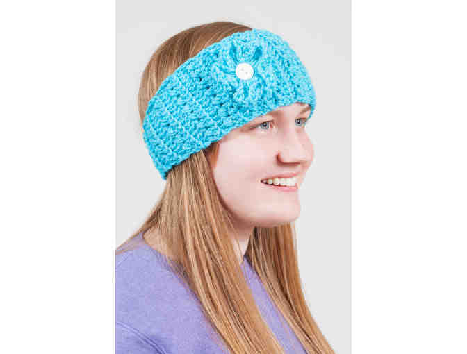 Handcrafted Adult Ear Warmer - Teal