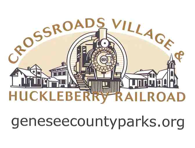 Four (4) passes to Crossroads Village & Rides on Huckleberry Railroad