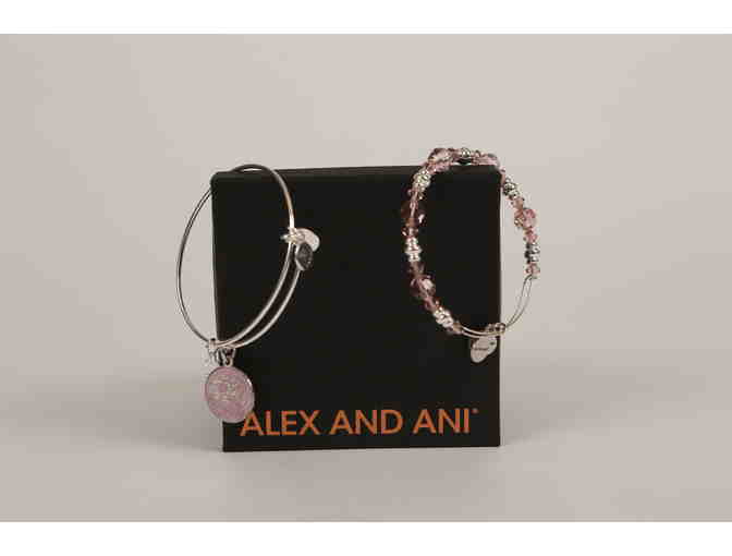 Alex & Ani Mom and Beaded Bracelet Set