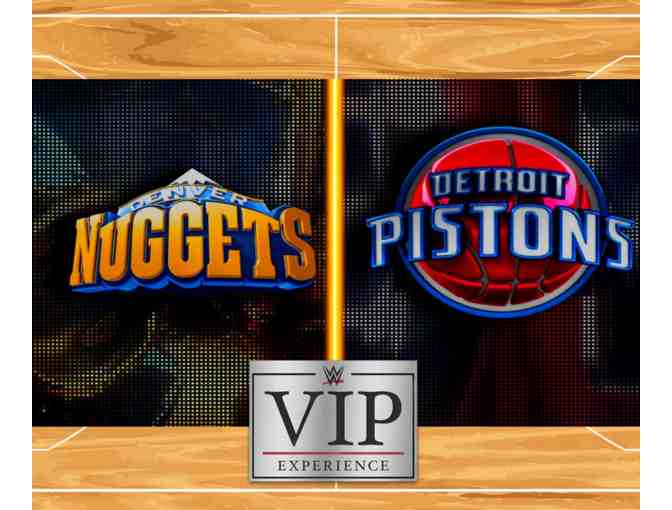 4 Detroit Pistons Exclusive Rehmann Club Seats vs. Denver Nuggets - Photo 1