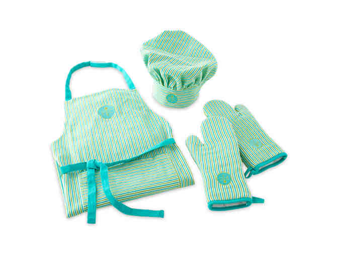 Pampered Chef Kids' Apron Set and Cookie Cutters