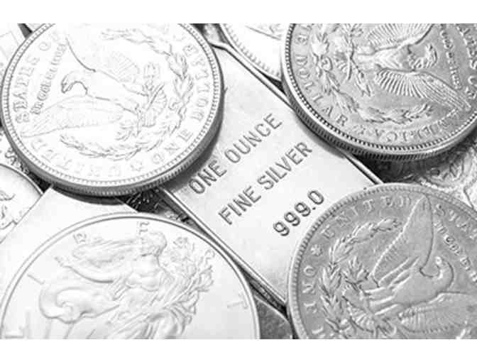 Five (5) $5 1 oz. Canadian Maple Leaf Coins 99.99% Pure Silver Content