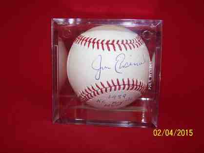 Jim Eisenreich Autographed Baseball