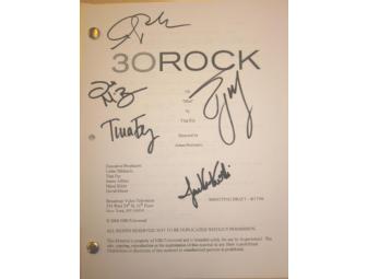 30 Rock - Pilot Script Signed by Cast Members