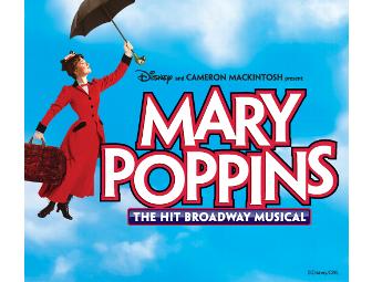 Mary Poppins on Broadway - Two (2) Tickets, One (1) Cast Album, One (1) Souvenir Program