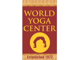 World Yoga Center - Eight (8) Class Series plus Book