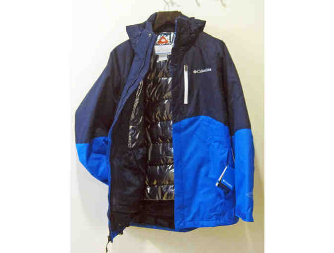 Warm Up - Columbia Sportswear Company Men`s Jacket + 180s Bluetooth Earwarmers