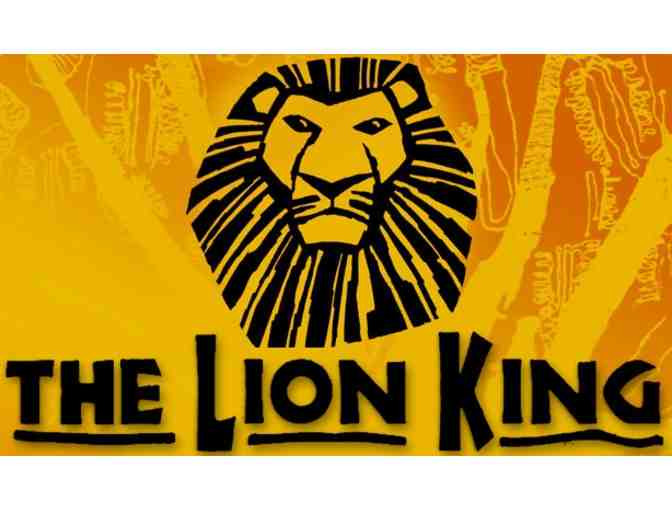 Four (4) Tickets to the Autism-friendly Production of 'The Lion King,'plus signed playbill