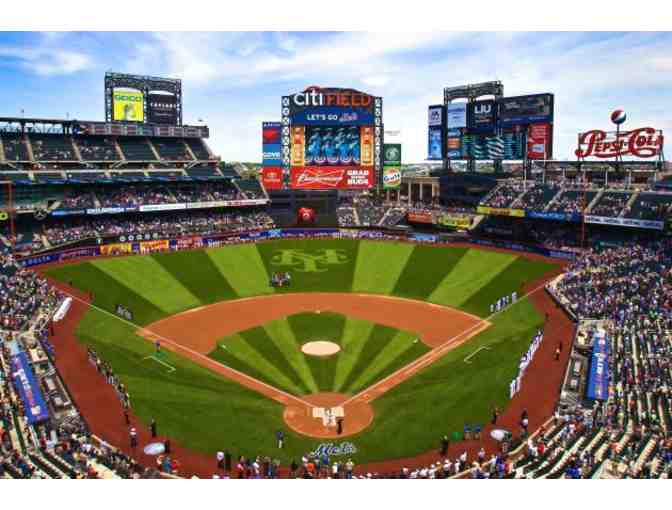 Four (4) field level tickets to a Mets game