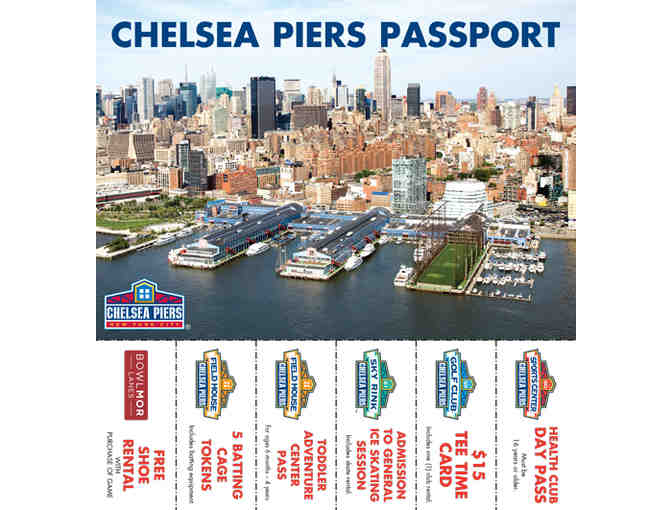 Four (4) Chelsea Piers Passports