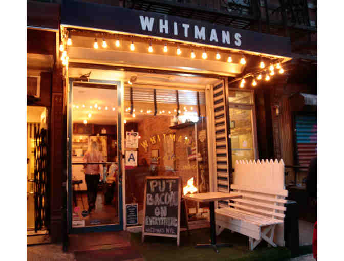 $150 Gift Certificate to Whitmans Restaurant