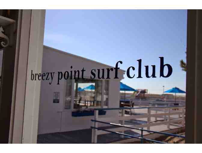 A Summer Friday at the Beach - admission for 8 to a Breezy Point Surf Club Cabana