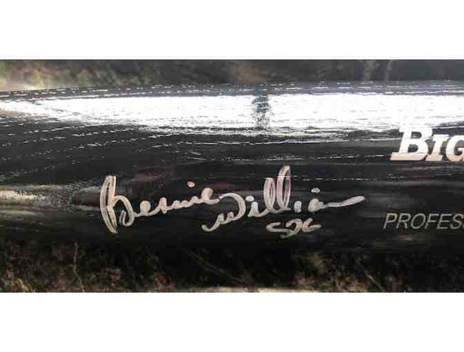 Bernie Williams Memorabilia - Autographed Bat and Jersey
