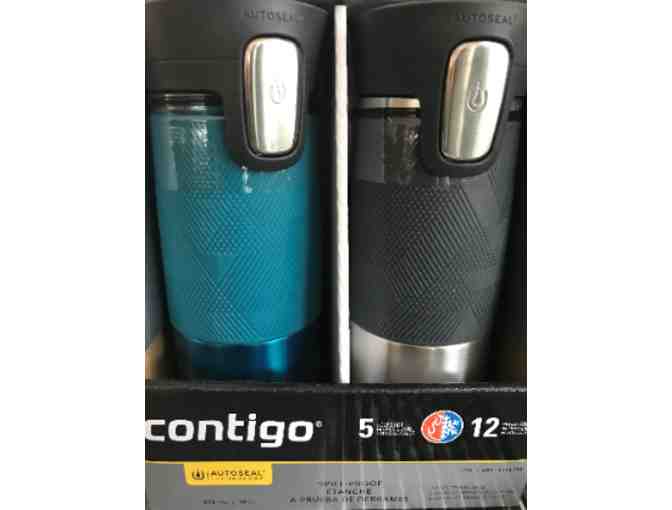 A Coffee Lover's Dream - 2 Spill-Proof Contigo Travel Mugs & $75 in Dunkin' gift cards