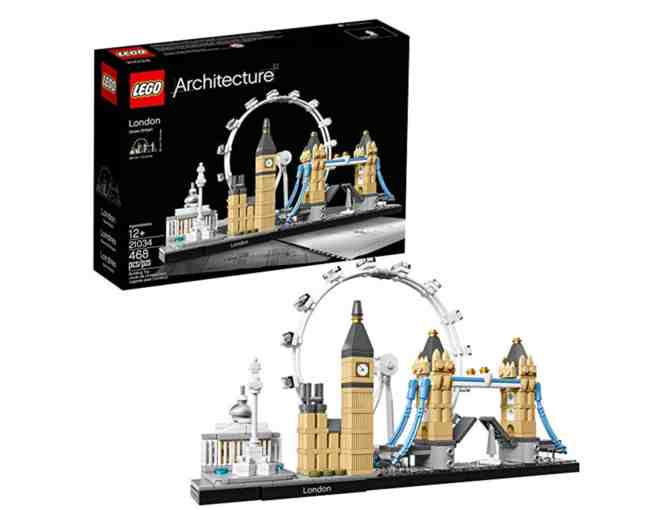 Paris, London and Shanghai LEGO Building Kits