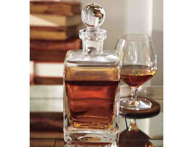 18 Year Glenmorangie Highland Single Malt Whiskey & Pottery Barn Hand-Blown Glass Decanter