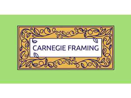 $250 Carnegie Framing Gift Certificiate