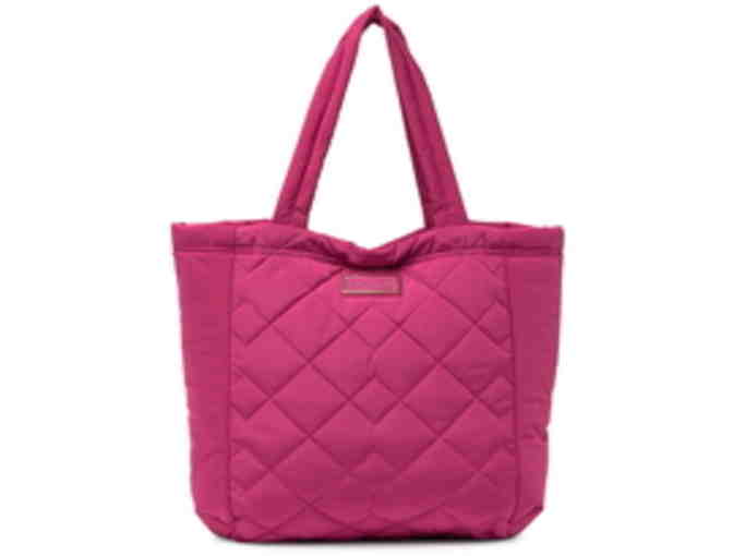 Marc Jacobs Printed Quilted Nylon Tote - 957 Petras Pink - Photo 1