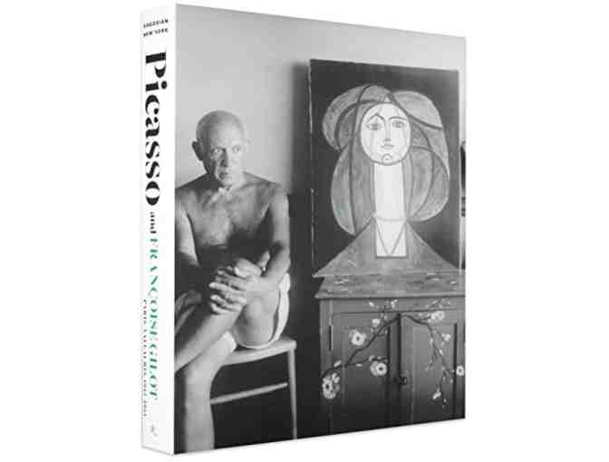 Three books featuring famous artists Picasso, Cy Twombly, and Jenny Saville