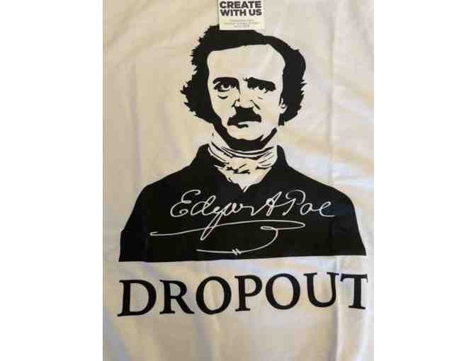 Edgar A Poe shirt custom made by Blue Ridge Graphics