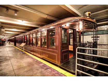 New York Transit Museum One Year Family Membership