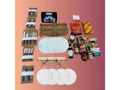 The Charcuterie Lovers Basket, plus $100 HomeGoods Gift Card, by Sassafras Class