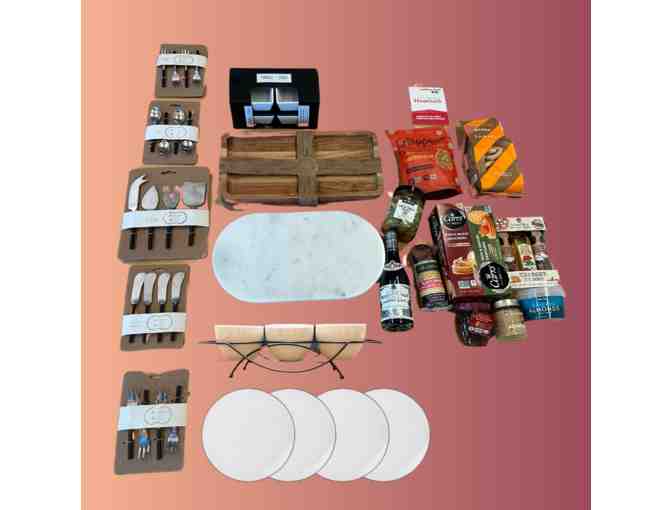 The Charcuterie Lovers Basket, plus $100 HomeGoods Gift Card, by Sassafras Class - Photo 1