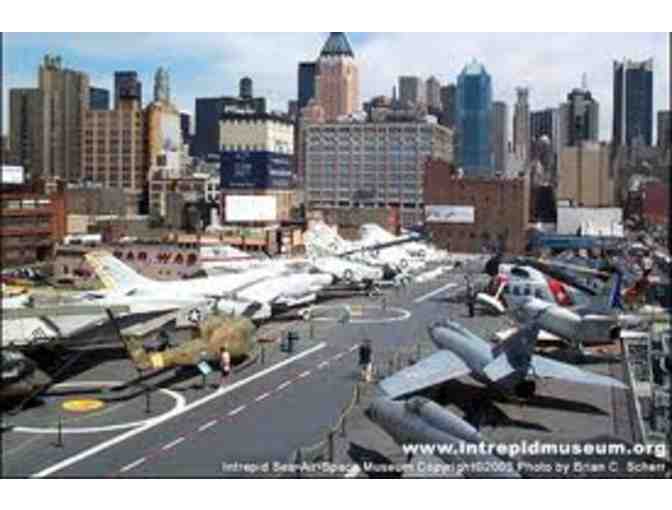 Four (4) General Admission Tickets to the Intrepid Sea, Air and Space Museum