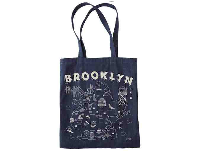 Fuhgeddaboudit, the Brooklyn-themed basket, provided by Maple Class