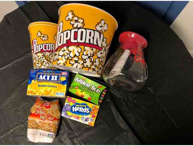Popcorn Snack Basket