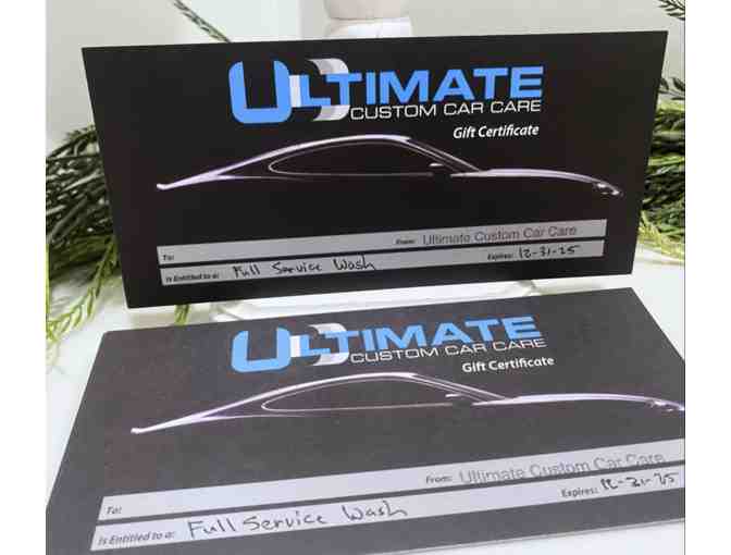 Ultimate Custom Car Care - 5 Car Washes ($60 Each)