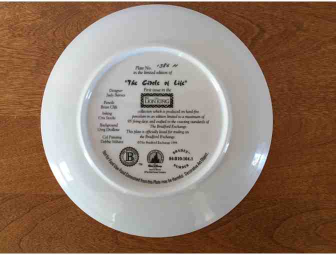 Lion King - The Circle of Life Collector's Plate