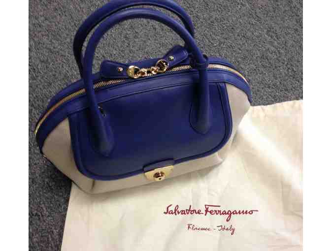 Salvatore Ferragamo PS15 Women's 'Fiamma' handbag  and  Men's briefcase.