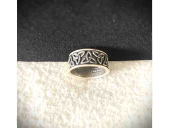 Celtic Sterling Ring - Photo 1