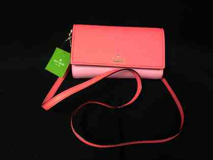 Kate Spade Pink Crossbody Wallet
