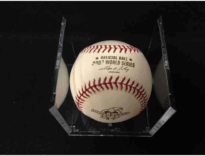 John Lackey Autographed World Series Baseball