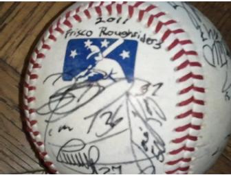Frisco Rough Riders Jersey and Autographed Ball