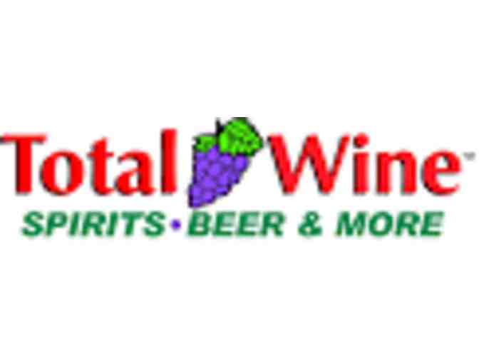 Private wine class for 20 at Total Wine & More