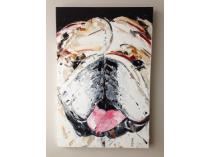 "FlapJack the Bulldog" Painting by David Ryden