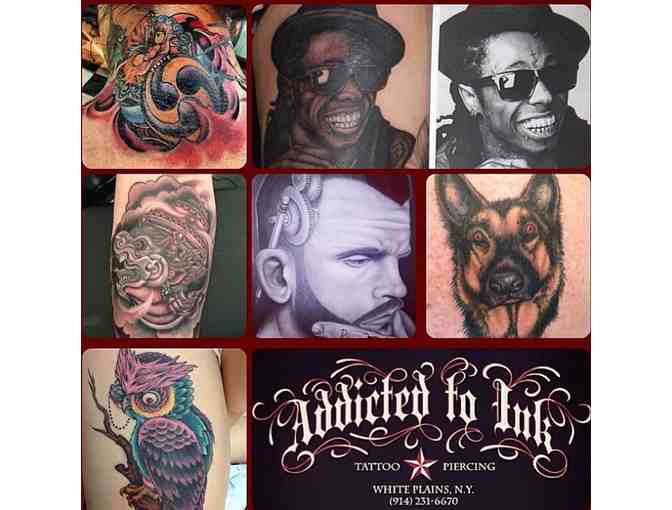 Addicted to INK Tattoo Gift Certificate