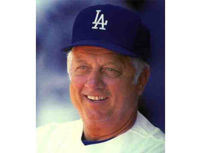 Los Angeles Dodgers Tommy Lasorda Autographed Baseball