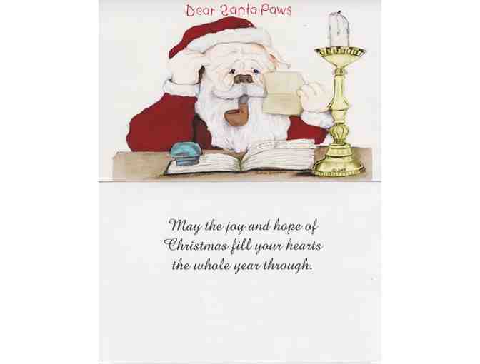 Bulldog Holiday Cards by Doug Slyman