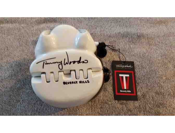 Timmy Woods Signed Beverly Hills Bulldog Bag!